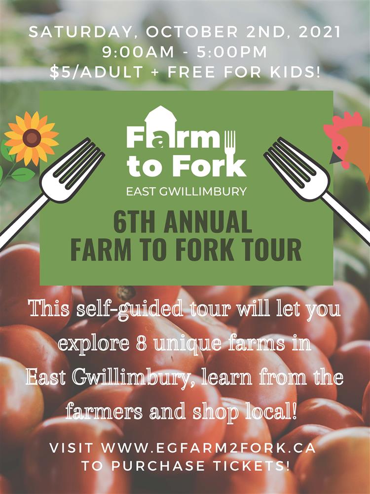 Farm to Fork event poster